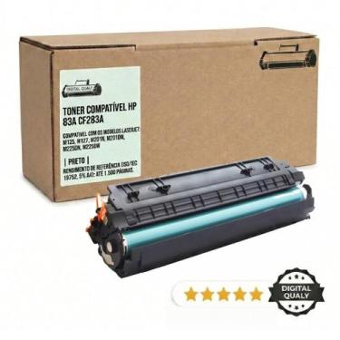 Imagem de Toner preto compativel com cf283a M125 M127 M201n M201dw M225dn M225dw