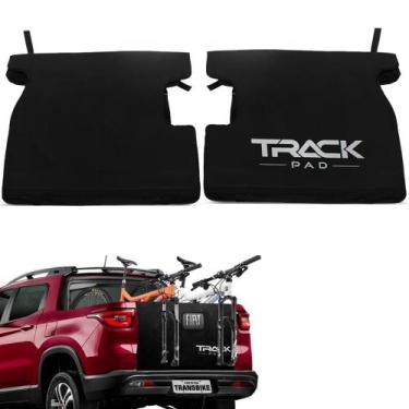 Imagem de Protetor da Tampa Traseira Fiat Toro 2016 a 2023 Para Bicicleta Track 