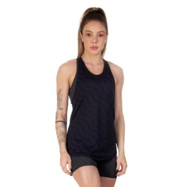 Imagem de Regata Nadador Feminina Active Alasca, M, Feminino, Preto