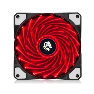 Imagem de Cooler Fan Hayom 120mm 5V/12V Vermelho - FC1300