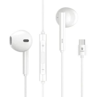 Imagem de Fones De Ouvido Com Fio Tipo C Microfone Integrado Compativel iPhone 1