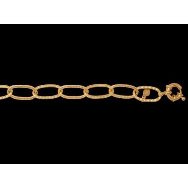 Imagem de Pulseira Feminina Elos Finos Trabalhados - Época de Bali