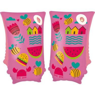 Imagem de Boia de Braço 30cm x 15cm - rosa - MOR