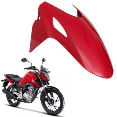 Imagem de Paralama dianteiro a honda cg titan fan start 160 vermelho marrakesh 2