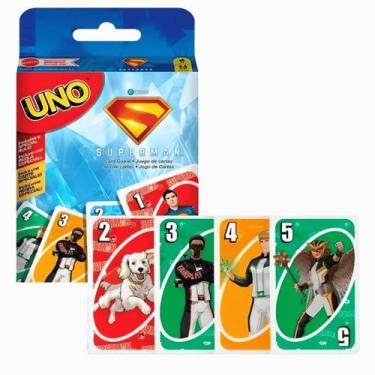 Imagem de Jogo De Cartas Uno Superman Mattel JFT29