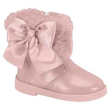 Imagem de Bota Bebe Molekinha 2184.106, Rosa, 18