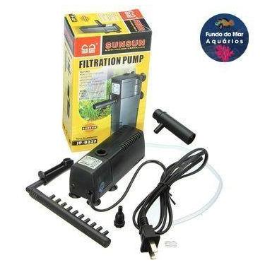 Imagem de Filtro Interno Sunsun JP-032F 350 L/H Aquários Pequenos, 110V