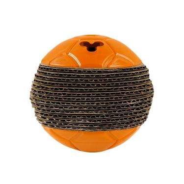 Imagem de Bolinha Arranhador Petisqueira Para Gatos - Bolinha Cat Play - TRUQYS 