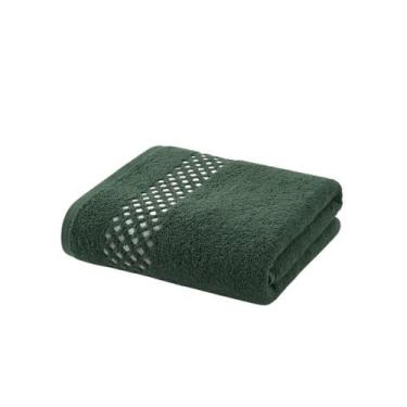 Imagem de Toalha De Rosto Jacquard Aurora Dohler, Verde Escuro
