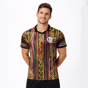 Imagem de Camisa Flamengo Retrô Goleiro 1995 Preta - Betel, P