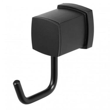 Imagem de Kit 2 Cabides para Banheiro Block C38 Meber Metais Preto/Black