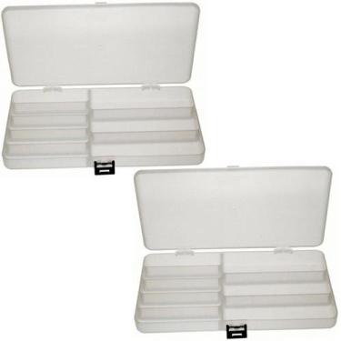 Imagem de Estojo Box Mini 8 div Nelson Nakamura Lucky Moldes - kit c/2