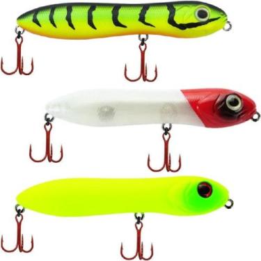 Imagem de Kit 3 Isca Hammer 85 Artificial Zara 8,5cm Marine superfície - Marine 