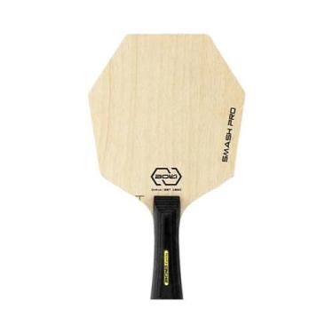 Imagem de Raquete De Tênis De Mesa Profissional Hexagonal De Madeira Sólida De 5