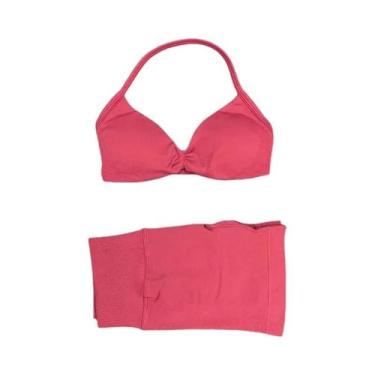 Imagem de Conjunto De Ginástica Feminino De 2 Peças Sem Costura Com Alças, Leggi