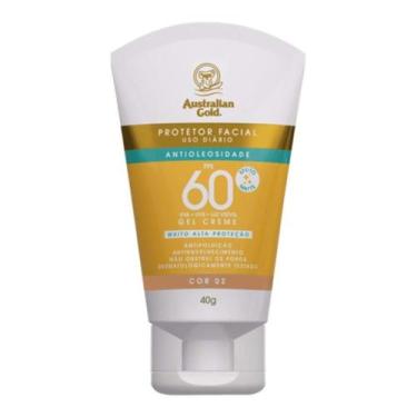 Imagem de Australian Gold Protetor Solar Facial FPS 60 40g, 40g, Cor 2