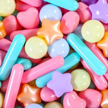 Imagem de Ball Pit Balls STARBOLO Macaron Ocean 150 unidades para bebês
