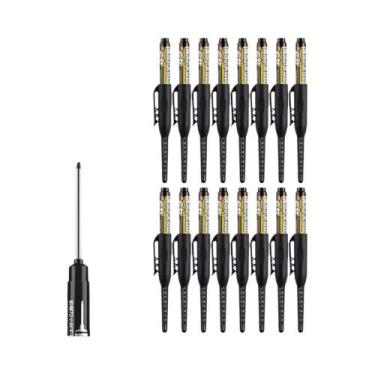 Imagem de Conjunto De Canetas Marcadoras De Ponta Longa De 45mm Para Carpinteiro