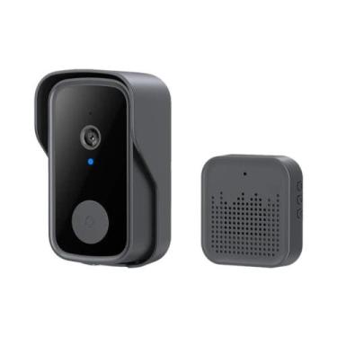 Imagem de Campainha Inteligente Sem Fio Tuya Com Bateria De 4000mAh E Wi-Fi 2.4G