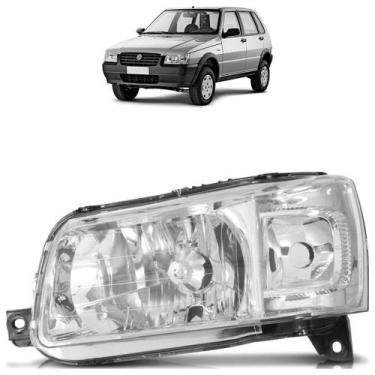 Imagem de Farol Dianteiro Uno Fiorino 2005 2006 2007 2008 2009 2010 2011 2012 A 