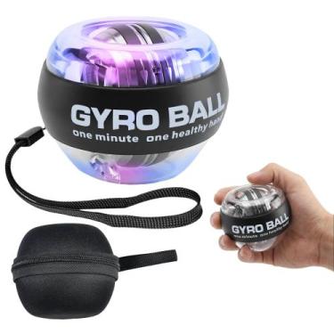 Imagem de Bola de Exercício para as Mãos DeepWhale Gyro com LED e Treinador de P