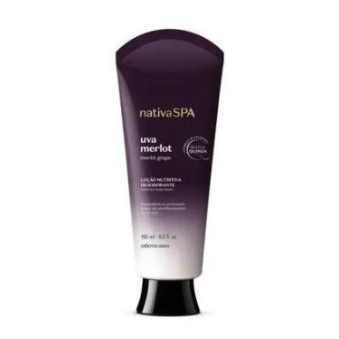 Imagem de Loção Nutritiva Desodorante Nativa Spa Uva Merlot 180ml - Oboticario