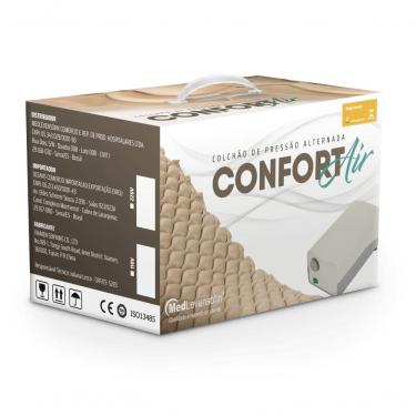 Imagem de Colchão Pneumático Medlevensohn Confortair Prevenção de Escaras Sistema de Pressão Alternada 110V HF6001