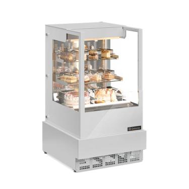 Imagem de Vitrine Refrigerada Aberta Vertical Gelopar GGEA070 70L 2 Portas Branco 220V