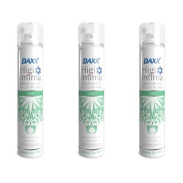 Imagem de Kit Desodorante Íntimo Daxx Higi Íntima Fresh 100ml com 3 unidades