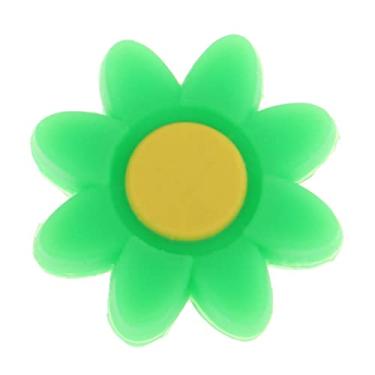 Imagem de shamjina Amortecedor de Vibração de Raquete de Silicone Amortecedor Durável para Squash de Tênis, Verde