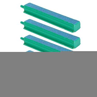 Imagem de Presente para o Dia dos Namorados Difusor de Oxigênio de PVC Barras Difusoras de Oxigênio Faixa de Ar de Aquário, Barras de Bolhas de Arenito de Dois Tamanhos Barra de Areia de Aquário, Objeto Decorativo para Tanque de Aquário (Pequeno)
