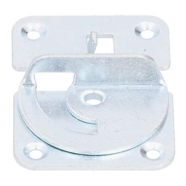 Imagem de Garosa 4 peças suporte de trilho de cama de aço inoxidável resistente acessórios de trilho de cama para móveis de madeira armação de cama cabeceiras, pedais com parafusos, ferragens e acessórios domésticos