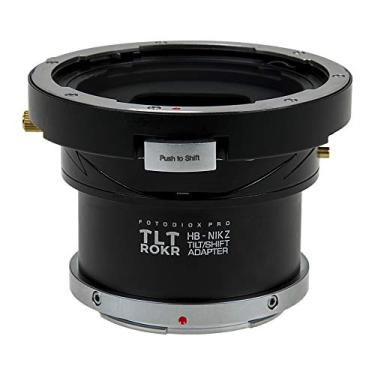 Imagem de Fotodiox Pro TLT ROKR - Adaptador de montagem de lente de inclinação/deslocamento compatível com lentes SLR de montagem em V Hasselblad para corpo de câmera sem espelho de montagem em Z da Nikon