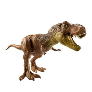 Imagem de Boneco Dinossauro Com Som T-Rex 30cm Jurassic World Dino Escape Mattel