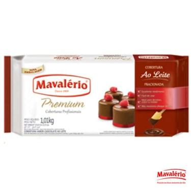 Imagem de Cobertura Fracionada Chocolate Ao Leite Barra 1,01Kg Mavalerio