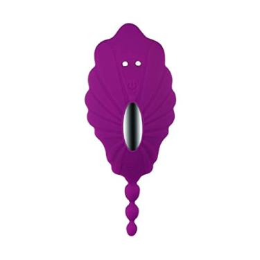 Imagem de Vibrador Com controle Remoto Estimulação Clitóris Brinquedos Sexuais 10 Frequências Feminino Zatla (Roxo)