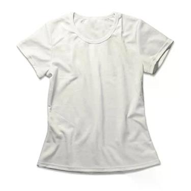 Imagem de Camiseta Feminina Básica Off White