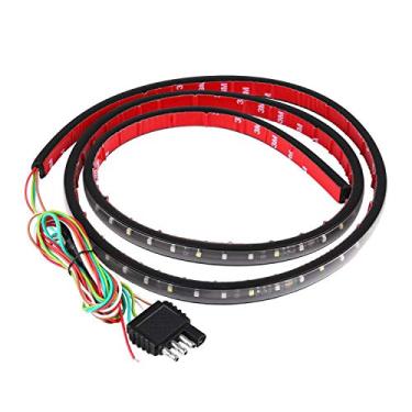 Imagem de SOCAL-LED 1x 120 cm LED Barra de Luz da Porta Traseira Faixa Switchback Multifuncional Freio, Sinal, Emergência, Luz Traseira, Duas Cores Vermelho e Branco