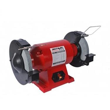 Imagem de Moto Esmeril com Rebolo de 8 Pol. 1,0 HP Monofásico Bivolt-MOTOMIL-MM100I