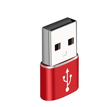 Imagem de TECKEEN Adaptador USB A Macho para USB C Fêmea USB 3.0 Tipo C Conversor de Porta de Carregamento P&P