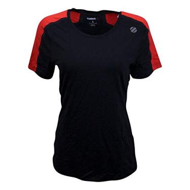 Imagem de Reebok UFC Women's Black Training Short Sleeve T-Shirt AP6828 (X-Small)