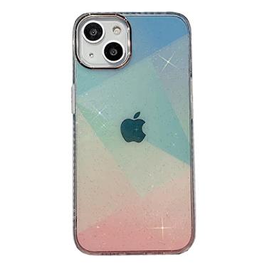 Imagem de Capa de telefone com glitter de luxo para iphone 13 mini 12 11 pro max transparente bling star capa para iphone xr x xs max 7 8 plus, caisejihe, para iphone 12 pro