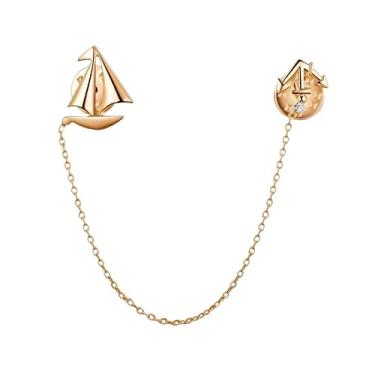 Imagem de KIZQYN Broche feminino terno pino pescoço camisa pescoço broche decorativo presente jóias personalidade broche belos acessórios de vestuário acessório de fantasia