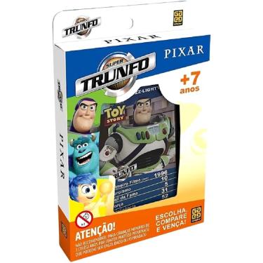 Imagem de Jogo De Cartas Super Trunfo Pixar Grow