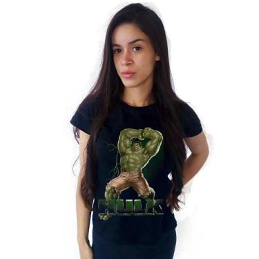 Imagem de Camisa Camiseta Feminina Babylook Hulk Vingadores Marvel - Adquirido S
