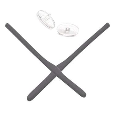 Imagem de Mryok Meia de substituição para óculos Oakley Keel Blade – Cinza