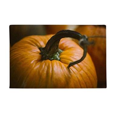 Imagem de DIYthinker Tapete para porta de banheiro com fotografia natural Fresh Pumpkin Picture Tapete antiderrapante