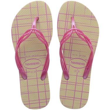 Imagem de Chinelo Havaianas Feminino Flash Sweet Retro 35/6 Areia