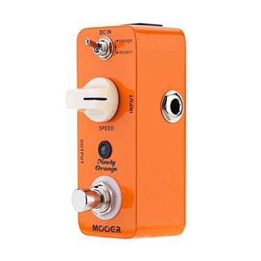 Imagem de Chusui Ninety Orange Micro Mini Analógico Phaser Guitar Effect Pedal True Bypass
