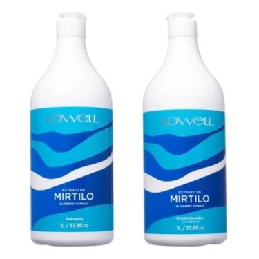 Imagem de Kit Lowell Extrato De Mirtilo Salão Shampoo + Condicionador